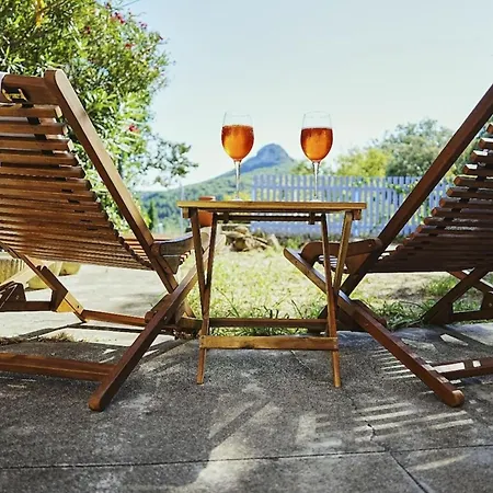 Splendide Vue - Maison Campagne Ferienhaus Monoblet